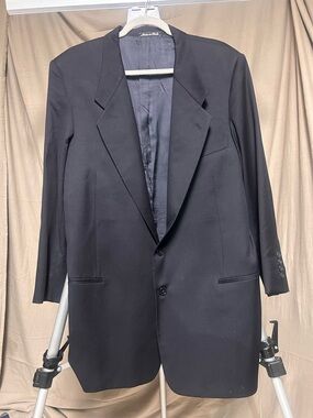 Men's dark navy blue MANI Blazer - Classic Formal Jacket ITALY 46L
